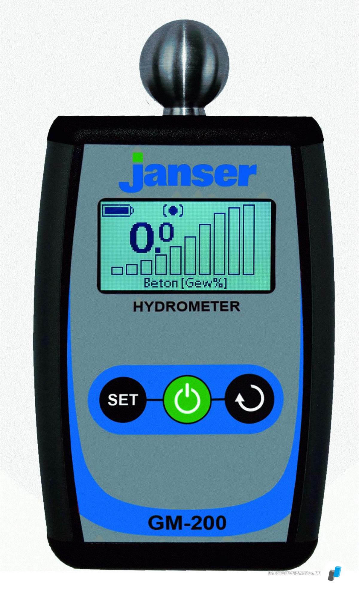 Janser Hydrometer GM200 Baustoffversand24