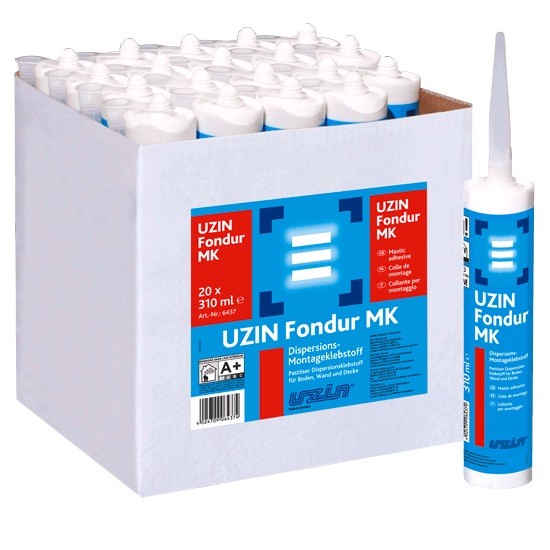 UZIN Fondur MK Dispersion-Montageklebstoff 310 ml