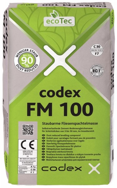 codex FM 100 Staubarme Fliesenspachtelmasse
