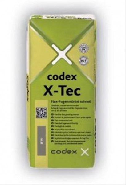 codex X-Tec Flex-Fugenmörtel schnell