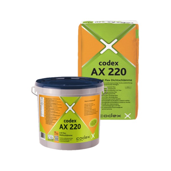 codex AX 220 2-K Flex-Dichtschlämme
